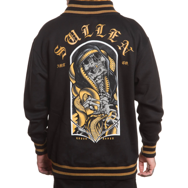 ZIP HOODY REBEN BANEZ - BLK